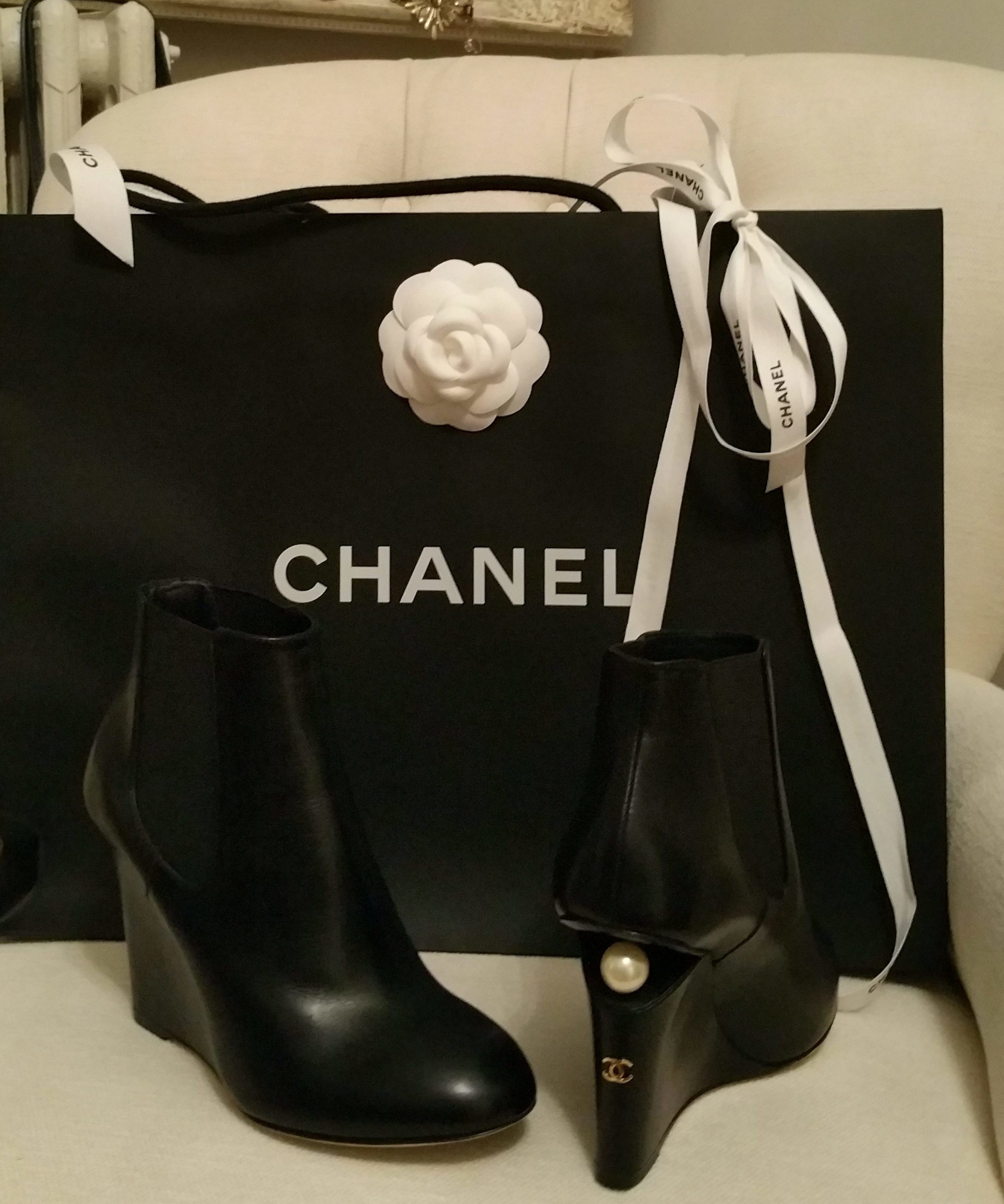 chanel boots on sale